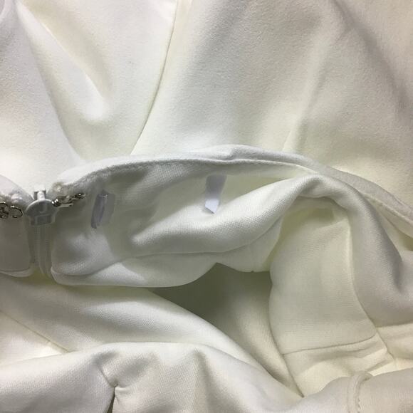 LULU'S M Everlasting Promise White Backless Mermaid Maxi Dress B145 - Picture 6 of 9